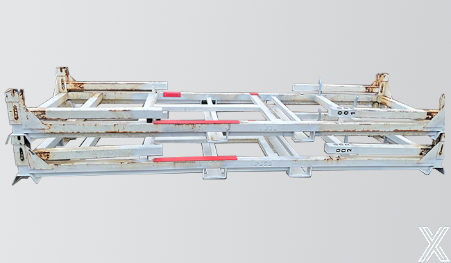 Modification de conteneurs palettes métalliques